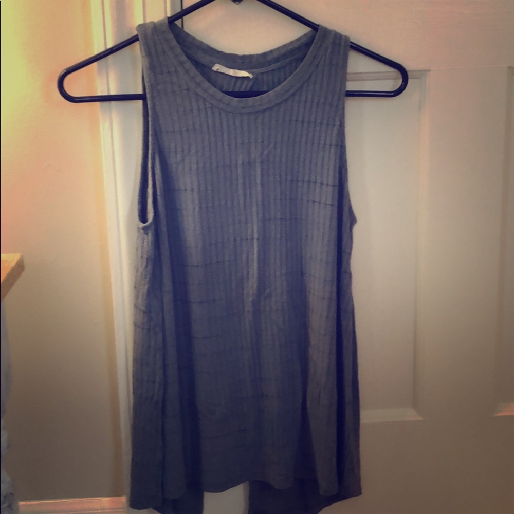 Lush open back tank top - M